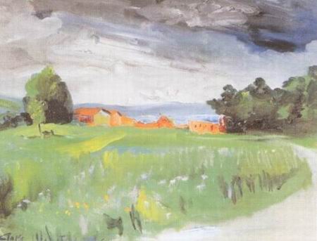 French Countryside oil painting